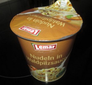 Nudeln in Waldpilzsauce