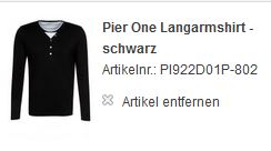 Pier One Langarmshirt 