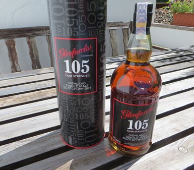 Glenfarclas105 Single Malt Whisky mit 60 % Fassstärke
