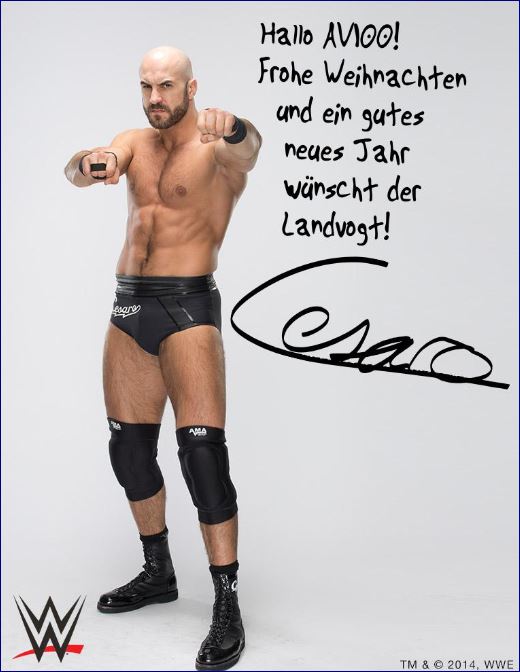 Virtuelle Weihnachtsgrüße von WWE Superstar Cesaro