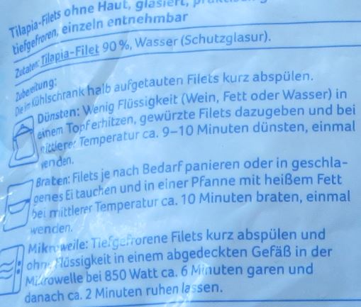 Rezepte zur schnellen  Zubereitung von Tilapia