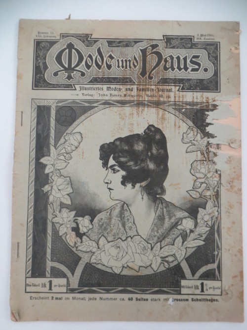 Mode und Haus Illustriertes Moden- und Familien-Journal  Asgabe 03. Mai 1905