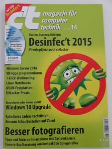 Cover CT Magazin 14 2015 