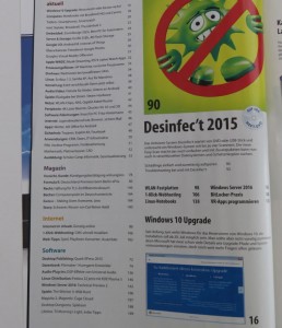 Inhaltsverzeichnis Seite 1 CT Magazin 14 / 2015 vom 13.06.2015