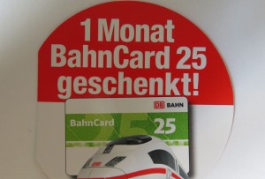 Nutella Bahncard 25 Gutschein