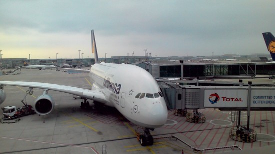 A380 800 von Frankfurt nach LA