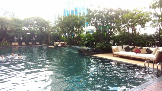 Hier ein Foto des Pools vom Hotel Grande centre point