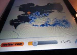 Meine Regenradar App