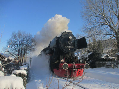 Winterzeit im Erzgebirge