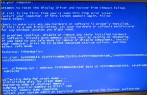 Bluescreen atikmpag.sys