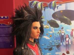 Bill Kaulitz von Tokio Hotel als Wachsfigur in Berlin